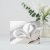 Lass dein Herzensgespräch Postkarte (Stehend Vorderseite)