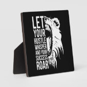 Lass dein Hustelflüster und dein Erfolgsrohr Fotoplatte (Vorderseite)