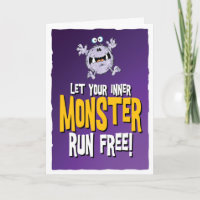 lass dein inneres Monster frei laufen!