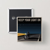 Lass Dein Licht An Button (Vorne & Hinten)