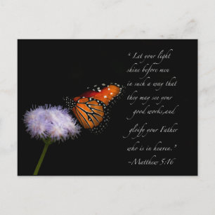 Lass dein Licht Postkarte