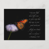 Lass dein Licht Postkarte (Vorderseite)