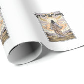 Lass dein Licht scheinen Vintage-Glaube Geschenkpapier (Rolleneckpunkt)