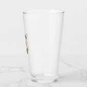 Lass dein Licht scheinen Vintage-Glaube Glas (Links)