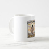 Lass dein Licht scheinen Vintage-Glaube Kaffeetasse (Vorderseite Links)