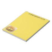 Lass dein Licht Shine Notizblock (Rotiert)