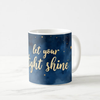 Lass Dein Licht Sterne & Laterne scheinen Kaffeetasse