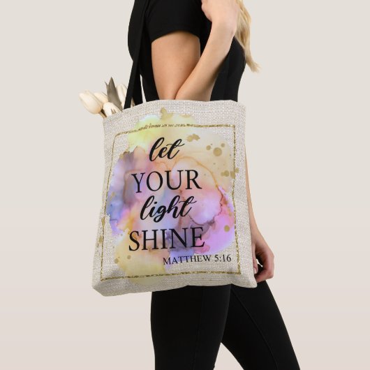 Lass dein Licht Tasche (Von Nahem)