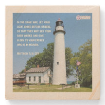 "Lass dein Lichtschacht" Untersetzer für den Inspi