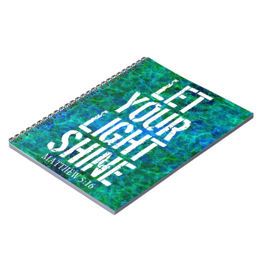 LASS DEIN LICHTSCHEIN NOTIZBLOCK (Linke Seite)