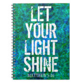 LASS DEIN LICHTSCHEIN NOTIZBLOCK (Vorderseite)