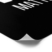 LASS DEIN LICHTSCHEIN POSTER (Ecke)