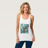 LASS DEIN LICHTSCHEIN TANK TOP (Vorderseite Vollansicht)