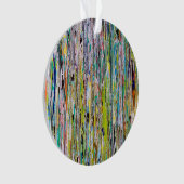 Lass dein Lichtschimmer-Down-Ornament Ornament (Vorderseite)