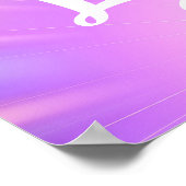 Lass dein Lichtschlauch Matthew 5 16 | Farblich Poster (Ecke)