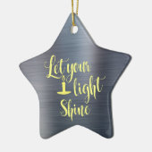 Lass dein Light Shine Angebot Keramik Ornament (Links)