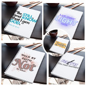 Lass dein Light Shine Faith Notebook Notizblock