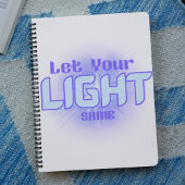 Lass dein Light Shine Faith Notebook Notizblock