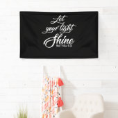 Lass dein Light Shine Matthew Christlich Banner (Insitu)