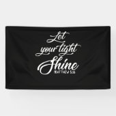 Lass dein Light Shine Matthew Christlich Banner (Horizontal)