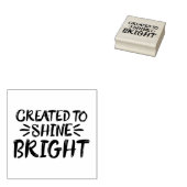 Lass dein Light Shine Scripture Art Zitat Motiv Gummistempel (Stempel)
