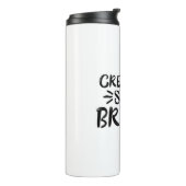 Lass dein Light Shine Scripture Art Zitat Motiv Thermosbecher (Nach links gedreht)