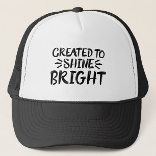 Lass dein Light Shine Scripture Art Zitat Motiv Truckerkappe