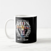 Lass dein Löwe Brandon See Merch Lob Jesus Kaffeetasse (Links)