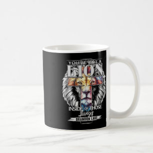 Lass dein Löwe Brandon See Merch Lob Jesus Kaffeetasse