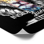 Lass dein Löwe Brandon See Merch Lob Jesus Poster (Ecke)