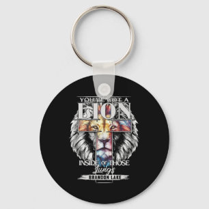 Lass dein Löwe Brandon See Merch Lob Jesus Schlüsselanhänger