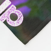 Lass dein Träume Blossom Fleecedecke (Ecke)