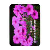 Lass dein Träume Blossom Magnet (Vertikal)