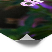 Lass dein Träume Blossom Poster (Ecke)