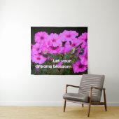 Lass dein Träume Blossom Wandteppich (Beispiel (Horizontal))