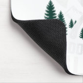 Lass deine Äxte, tu das sprechende Funny Ax Throwi Mousepad (Ecke)