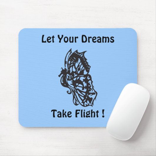 Lass deine Dreams Mouse Pad Mousepad (Mit Mouse)
