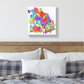 Lass deine Fantasie Leinwanddruck (Insitu (Schlafzimmer))