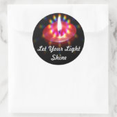 Lass deine hellen Sticker (Tasche)