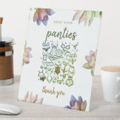 Lass deine Hosen hierher fallen Sockelschild (In Situ)