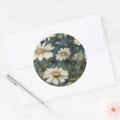 Lass deine Kreativitätsblüte mit einem daisy-Desig Runder Aufkleber (Umschlag)