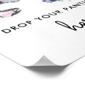 Lass deine Pants fallen | Lingerie Showroom Panty Poster (Ecke)