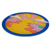 Lass deine Seele leuchten Schneidebrett (Ecke)