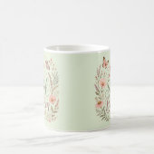 Lass deine Seele mit Boho Wildblumen Sanftem Salbe Kaffeetasse (Mittel)