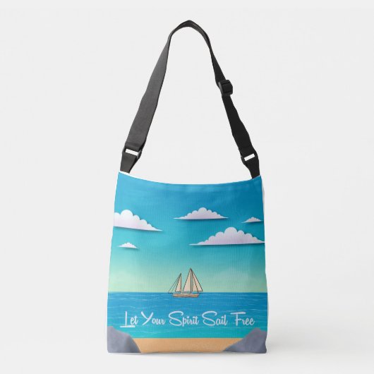 Lass Deine Spirit Sail Free Tasche (Vorderseite)