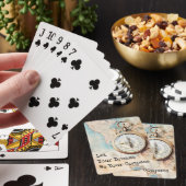 Lass deine Träume deinen Kompass sein Spielkarten (In Situ)