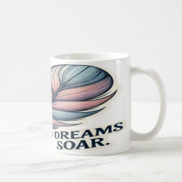 Lass Deine Träume in Luft - Inspiration Kaffeetasse