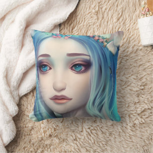 Lass deine Träume, sei dein Wings-Zitat Kissen