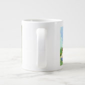 Lass Deine Träume wach werden | Inspirative Tasse. Jumbo-Tasse (Rückseite)