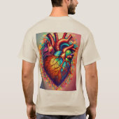 Lass deine Weisheit. T-Shirt (Rückseite)